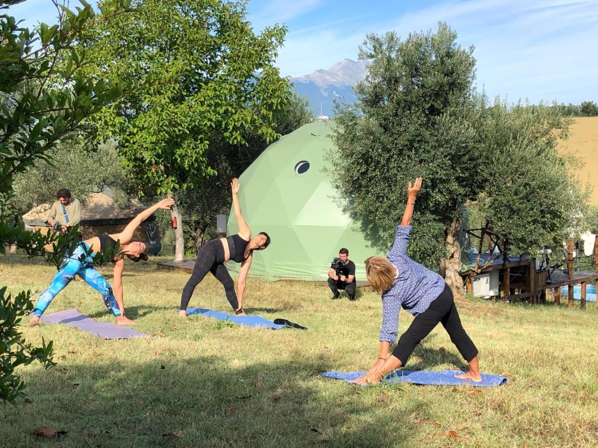 Cerchio Del Desiderio Glamping Retreat Hotel Pescara Buitenkant foto